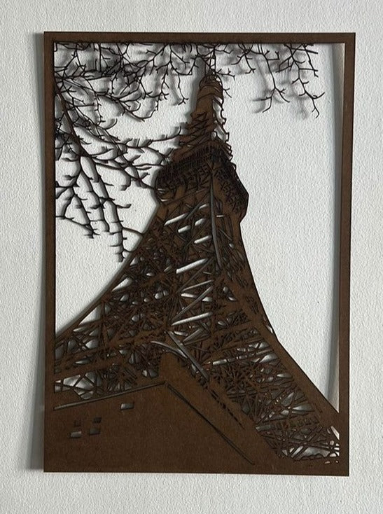 Eiffel Tower Painting