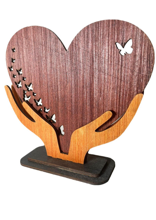 Decorative heart - Customizable message