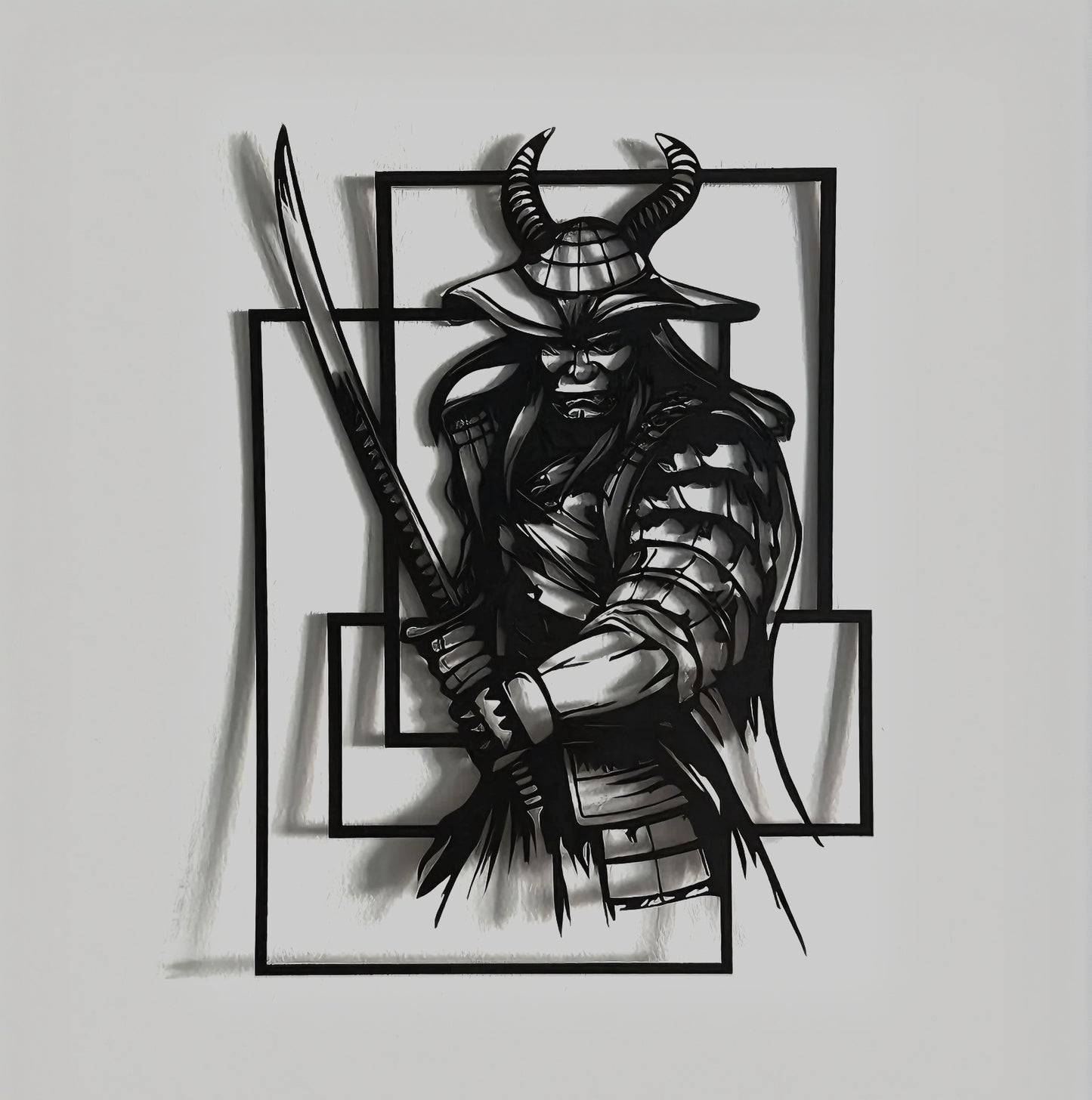 Samurai Painting