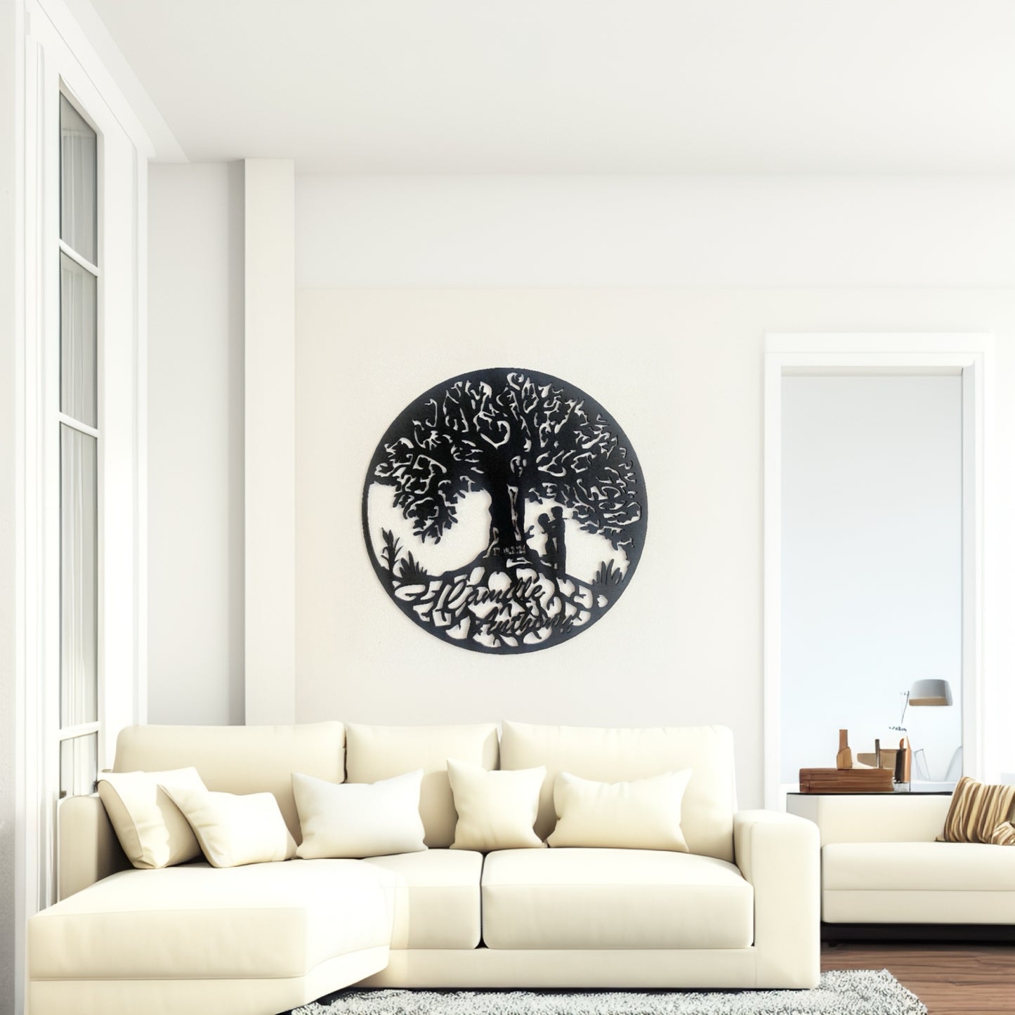 Tree of life painting with couple - Customizable