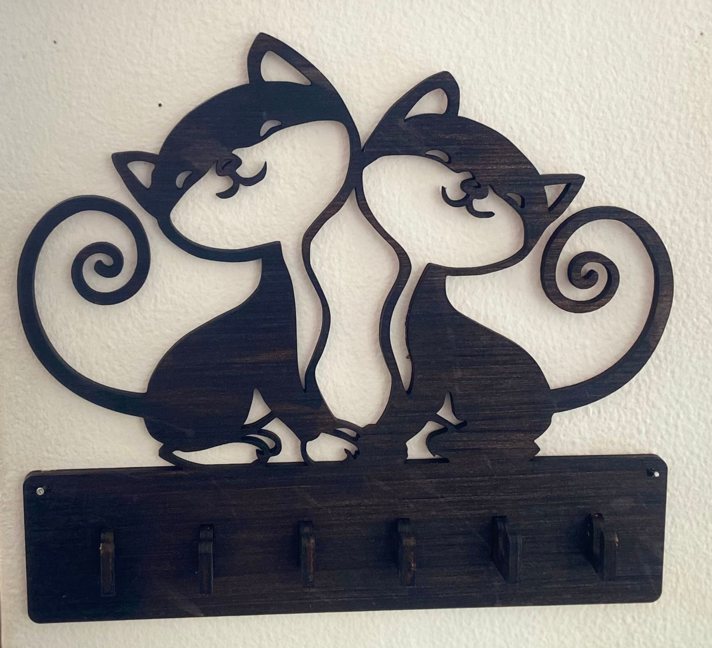 Cats Wall Key Holder