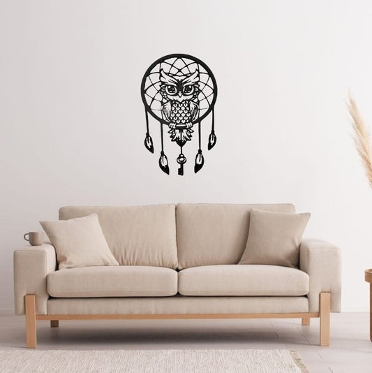 Owl Dreamcatcher Painting