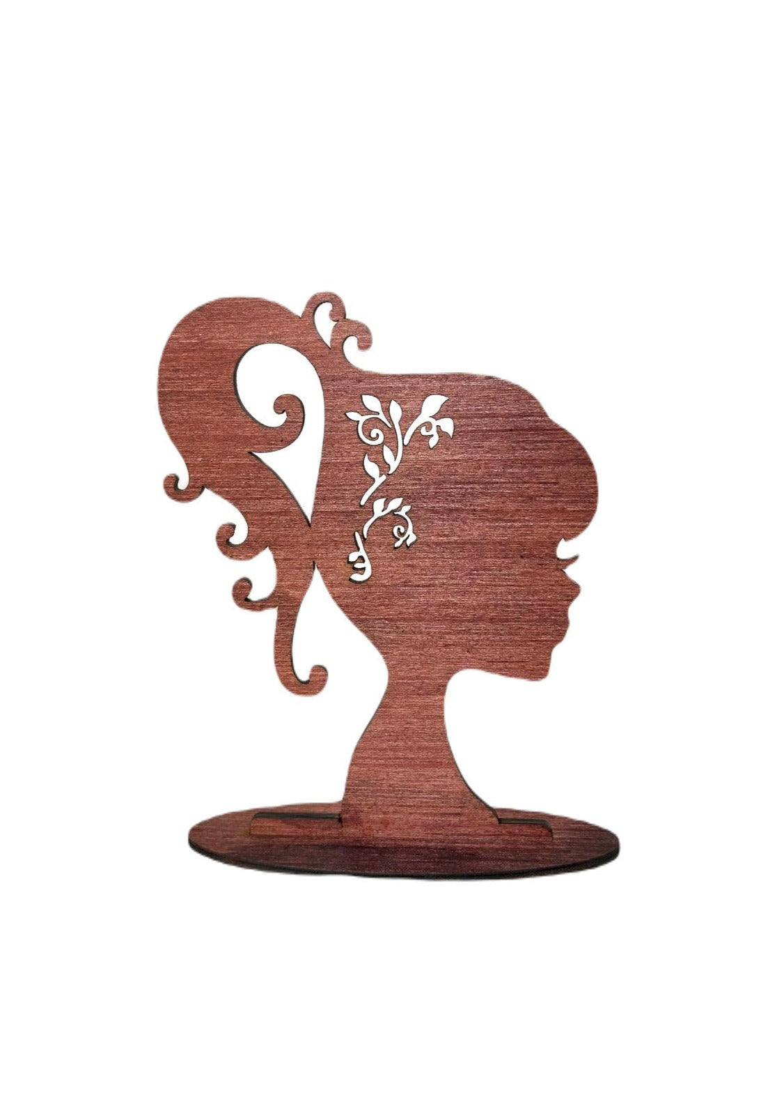 Wooden jewelry holder