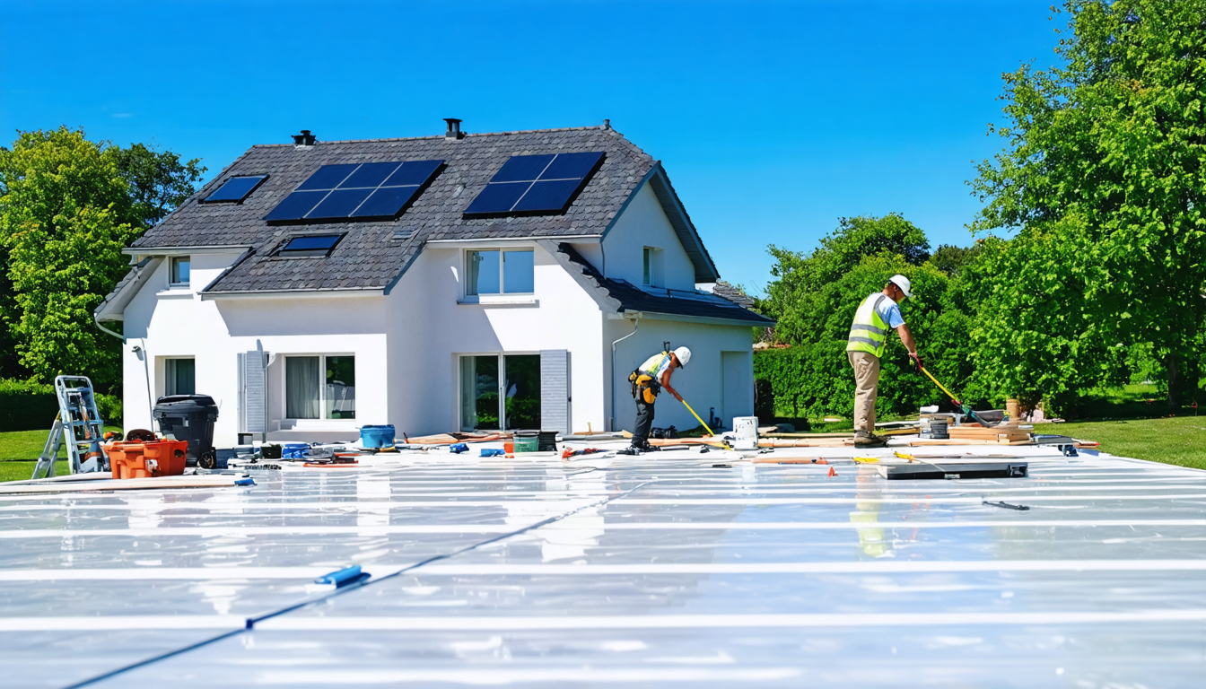 découvrez le prix moyen pour la rénovation d'une toiture de 100m2 avec un revêtement coolroof : estimation des coûts, facteurs influençant le budget et avantages de cette solution innovante pour améliorer l'isolation et la durabilité de votre toit.