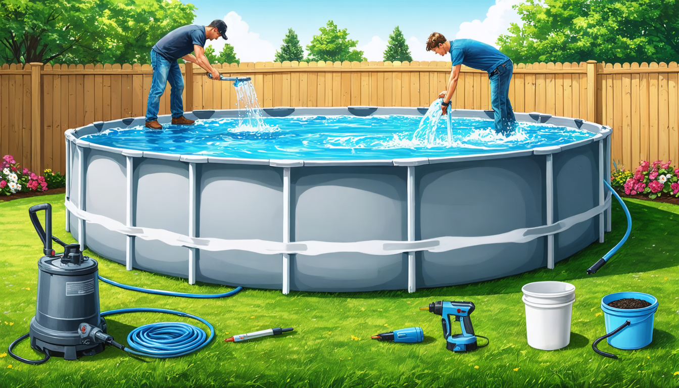 découvrez notre guide pratique pour vider efficacement votre piscine hors sol. suivez nos conseils étape par étape pour un vidage en toute sécurité et préserver la qualité de votre bassin.