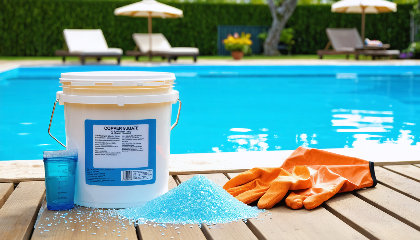 découvrez comment utiliser efficacement le sulfate de cuivre pour entretenir votre piscine, prévenir les algues et garantir une eau claire et saine. suivez nos conseils pratiques étape par étape !