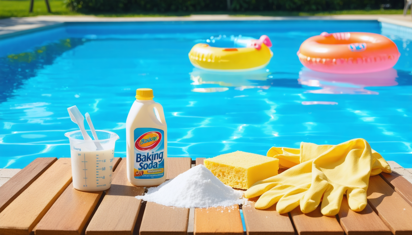 découvrez des astuces surprenantes pour utiliser le bicarbonate de soude dans l'entretien de votre piscine et profiter d'une eau claire, saine et équilibrée facilement !