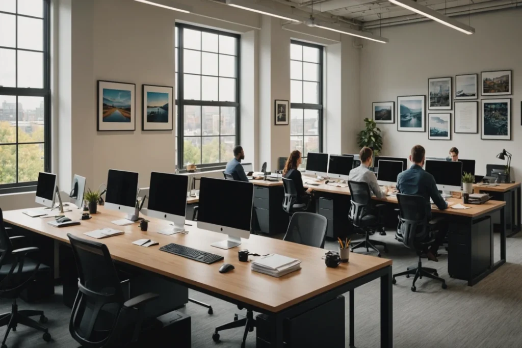 Les bienfaits des bureaux adaptés sur l'efficacité et le bien-être au travail