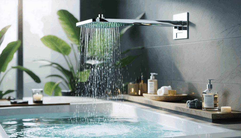 profitez d'une eau pure et saine avec notre pommeau de douche filtrant, conçu pour éliminer impuretés et chlore. offrez-vous un bien-être optimal à chaque douche !