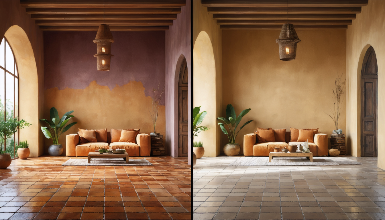découvrez les avantages du carrelage terre cuite authentique et du grès cérame effet terre cuite pour sublimer votre intérieur. choisissez le style et la durabilité adaptés à vos besoins.