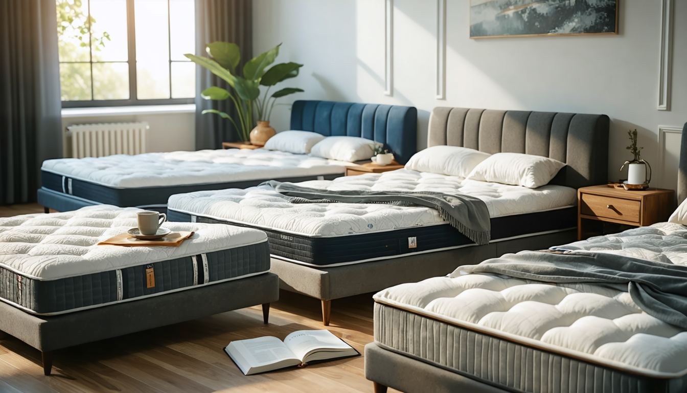 découvrez notre guide pratique pour choisir le matelas parfait, adapté à vos besoins spécifiques, et profitez d'un sommeil réparateur chaque nuit.