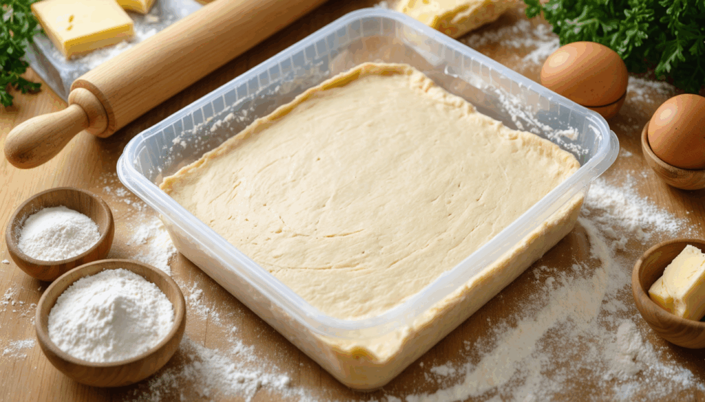 découvrez cette astuce simple et rapide pour préparer votre pâte à tarte maison en seulement 2 minutes avec une simple boîte. facile, rapide et efficace pour des desserts réussis !