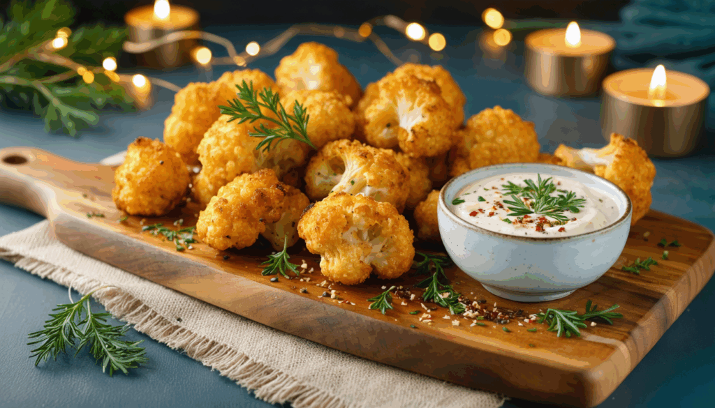 découvrez notre recette incontournable de croquettes de chou-fleur dorées au four, légères, savoureuses et rapides à préparer en 30 minutes, parfaites pour vos apéros d'hiver.