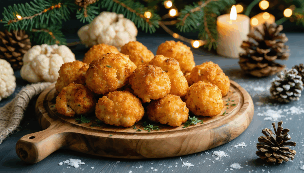 découvrez la recette facile et rapide des croquettes de chou-fleur dorées au four, légères et ultra-gourmandes, parfaites pour réchauffer vos apéros d'hiver en seulement 30 minutes.