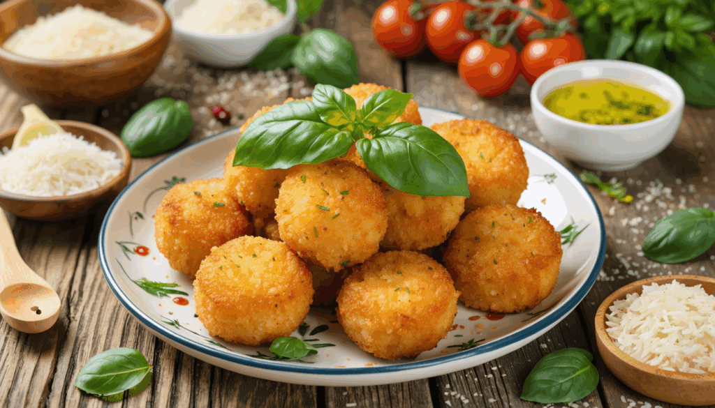 découvrez une recette italienne astucieuse qui transforme vos restes de risotto en un plat délicieux et plein de saveurs, parfait pour éviter le gaspillage.
