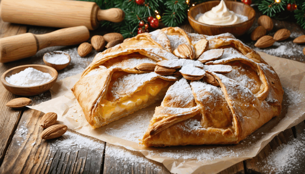apprenez à préparer facilement une délicieuse galette des rois à la frangipane, un dessert traditionnel et classique parfait pour célébrer l'épiphanie en famille.