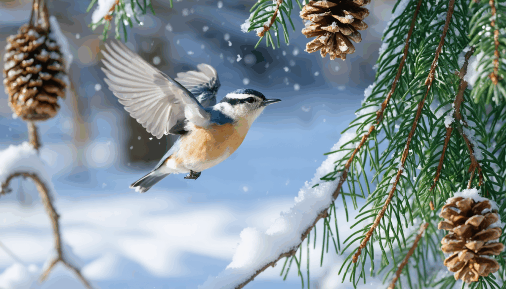 apprenez à attirer l'oiseau acrobate dans votre jardin cet hiver grâce à 3 astuces simples et efficaces. égayez vos journées avec ses acrobaties dès aujourd'hui !