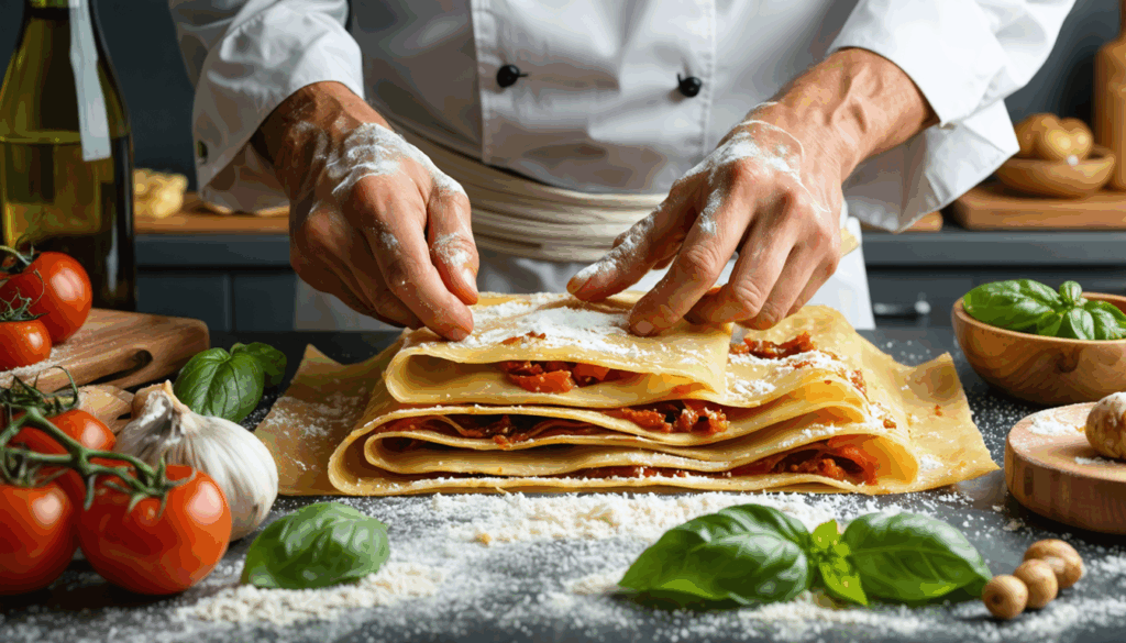 découvrez pourquoi le chef italien recommande de ne pas précuire les feuilles de lasagnes, pour respecter la tradition et obtenir un plat savoureux et authentique.