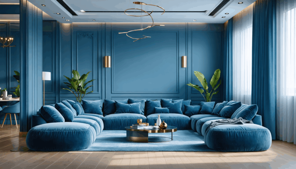 découvrez notre guide pour créer un salon bleu, alliant tendance et ambiance apaisante. inspirez-vous pour un intérieur élégant et serein.