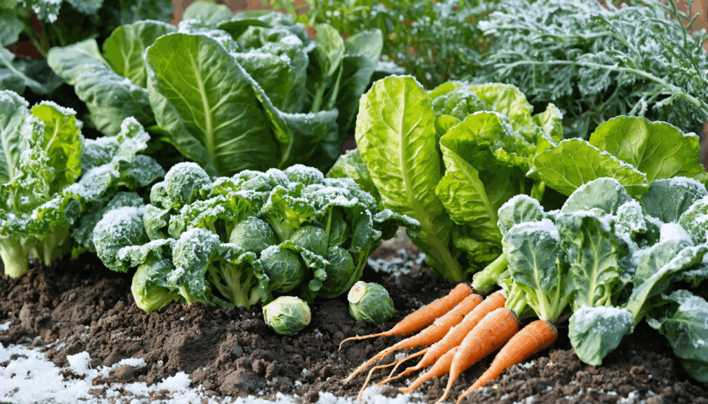 découvrez ces légumes intrépides à semer en plein janvier, capables de résister au gel pour un potager hivernal réussi.