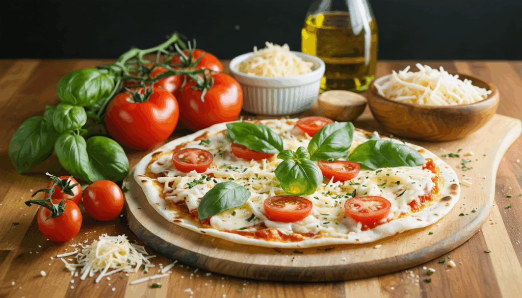 découvrez comment préparer un dîner rapide en troquant la pâte à pizza contre des tortillas, prêt en seulement 8 minutes grâce à cette astuce simple et délicieuse.
