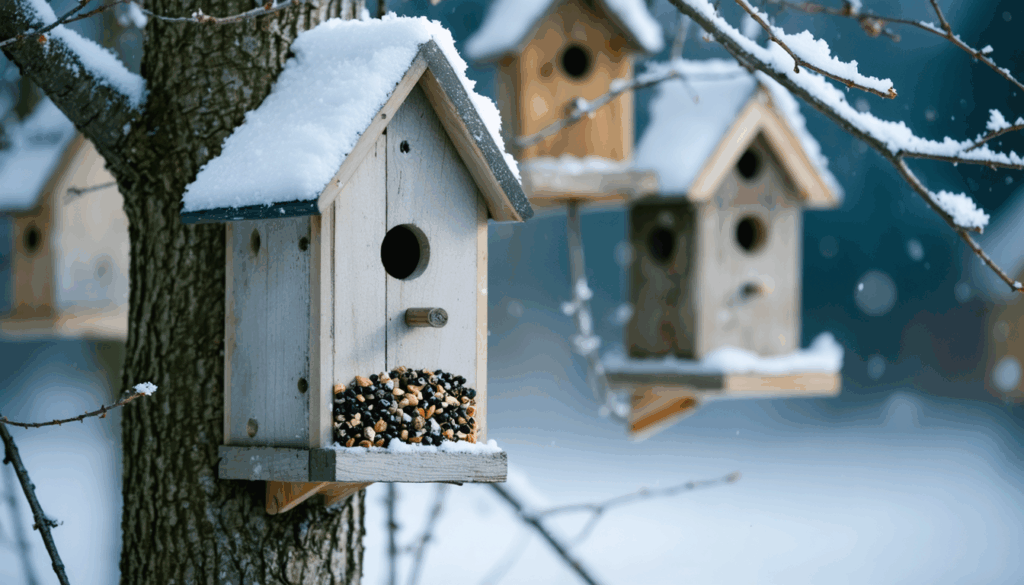 découvrez l'importance des nichoirs en hiver et l'aliment essentiel souvent méconnu qui aide les oiseaux à survivre pendant la saison froide.