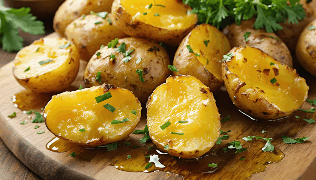 découvrez la recette des pommes de terre façon portugaise, avec une double cuisson secrète pour un croustillant et un fondant irrésistibles. un délice à tomber par terre !