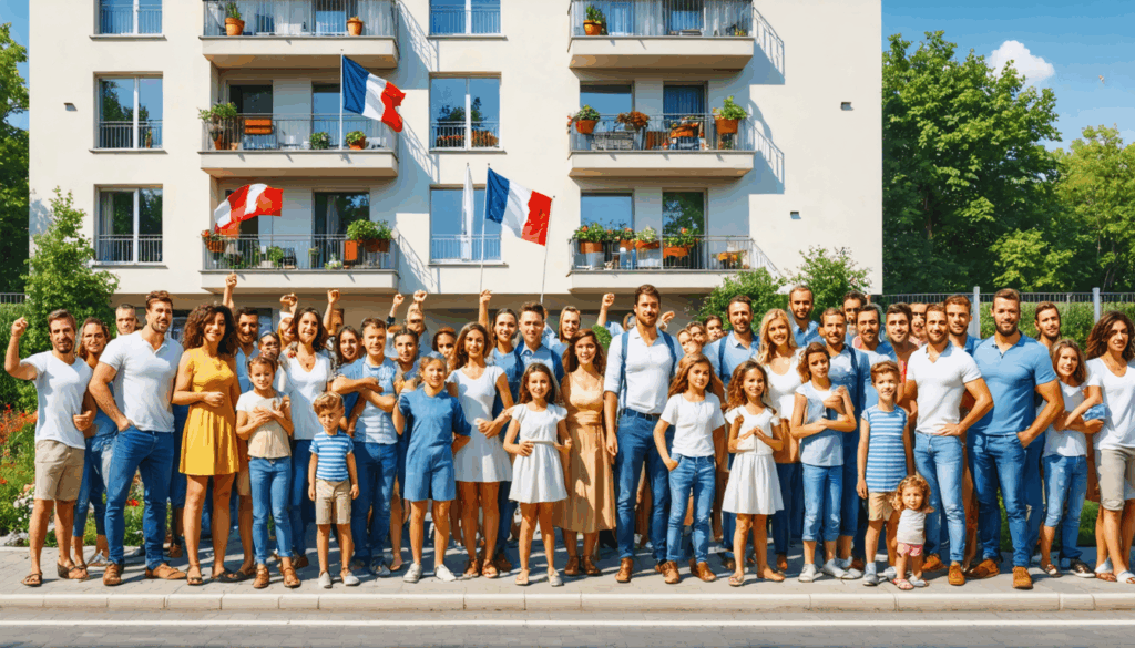 près de 80 % des français souhaitent que les logements hlm privilégient en priorité l'accès aux citoyens français, reflétant une opinion marquée sur les politiques de logement social.