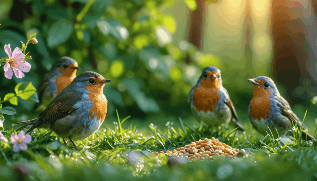 découvrez ce soir l'aliment essentiel à seulement 3 centimes qui attire les rouges-gorges dans votre jardin, un secret souvent négligé par les jardiniers pour favoriser la nature et la biodiversité.