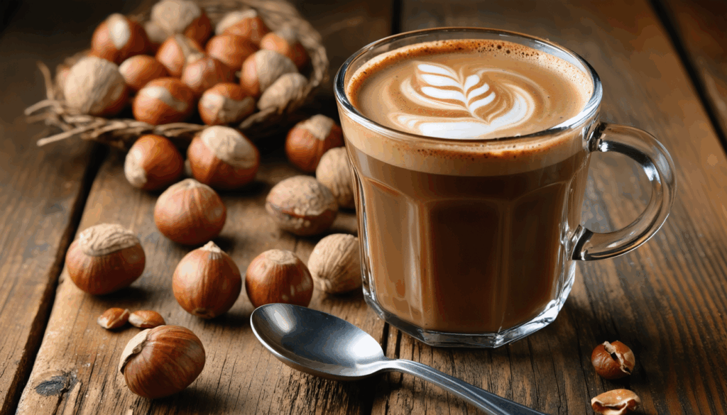découvrez le plaisir unique d'un café à la noisette gourmand, alliant douceur et arômes intenses pour une pause savoureuse et réconfortante.