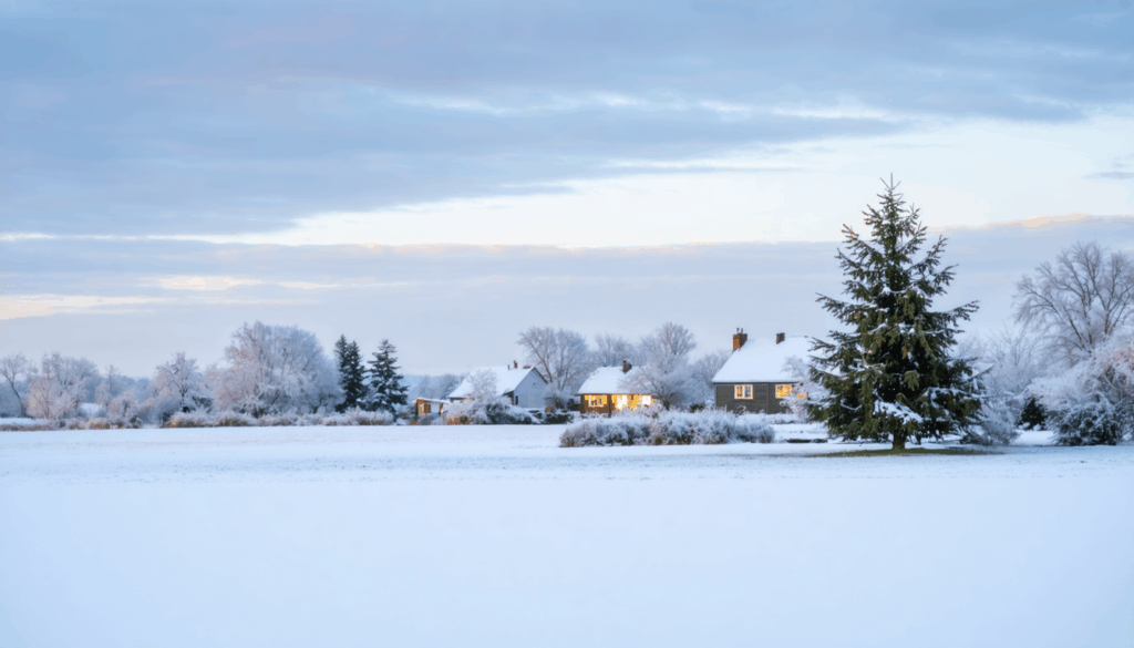 une vague de froid intense s'installe entre noël et le nouvel an, avec un retour spectaculaire de la neige en plaine, confirmant des conditions hivernales exceptionnelles pour les fêtes.
