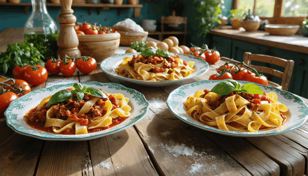 découvrez un voyage gourmand en italie avec carlo de pascale à travers 3 recettes authentiques de pâtes, pour savourer toute la tradition italienne chez vous.