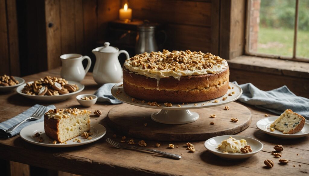 Cette recette express de cake fondant à la fourme d’Ambert et aux noix, une gourmandise bien plus irrésistible qu’une quiche