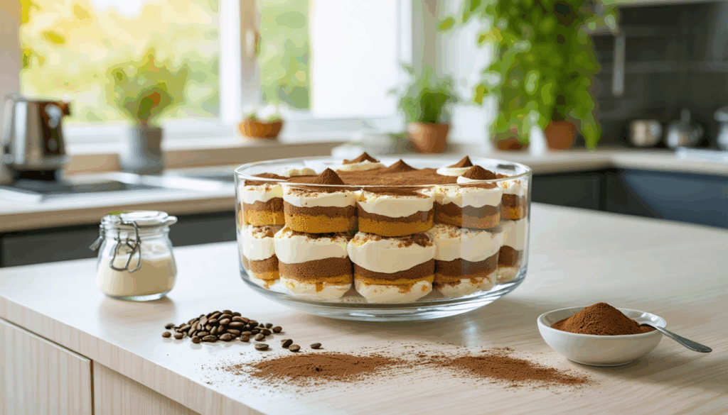 découvrez comment alléger votre tiramisu maison en remplaçant le mascarpone par un ingrédient surprenant, pour savourer ce dessert classique avec presque deux fois moins de calories.