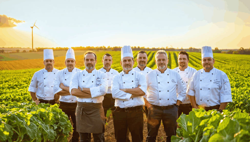découvrez comment glenn viel, jacques marcon, marc veyrat et d'autres grands chefs unissent leurs voix pour soutenir et défendre les agriculteurs français, véritables héros des champs.