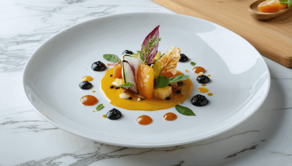 découvrez comment l'art du dressage transforme chaque assiette en une véritable œuvre d'art, alliant esthétique et gastronomie pour émerveiller vos sens.