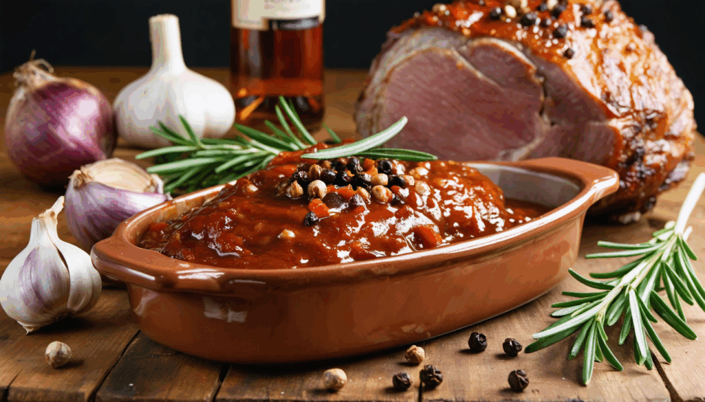 découvrez comment préparer une sauce rôtie de porc savoureuse et riche en arômes grâce à nos astuces et conseils gourmands.