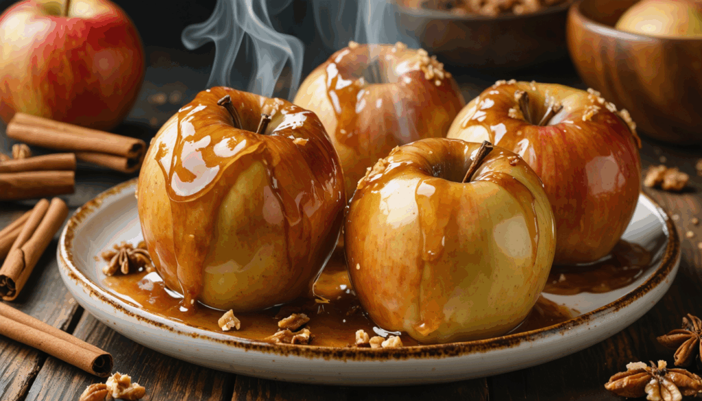 découvrez notre recette facile et délicieuse de pommes au four, parfaite pour un dessert rapide et gourmand à essayer sans attendre.
