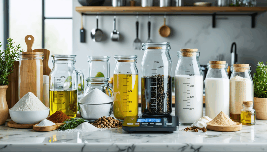 découvrez comment convertir les millilitres en grammes avec notre guide pratique, adapté à vos ingrédients essentiels pour des recettes précises et réussies.