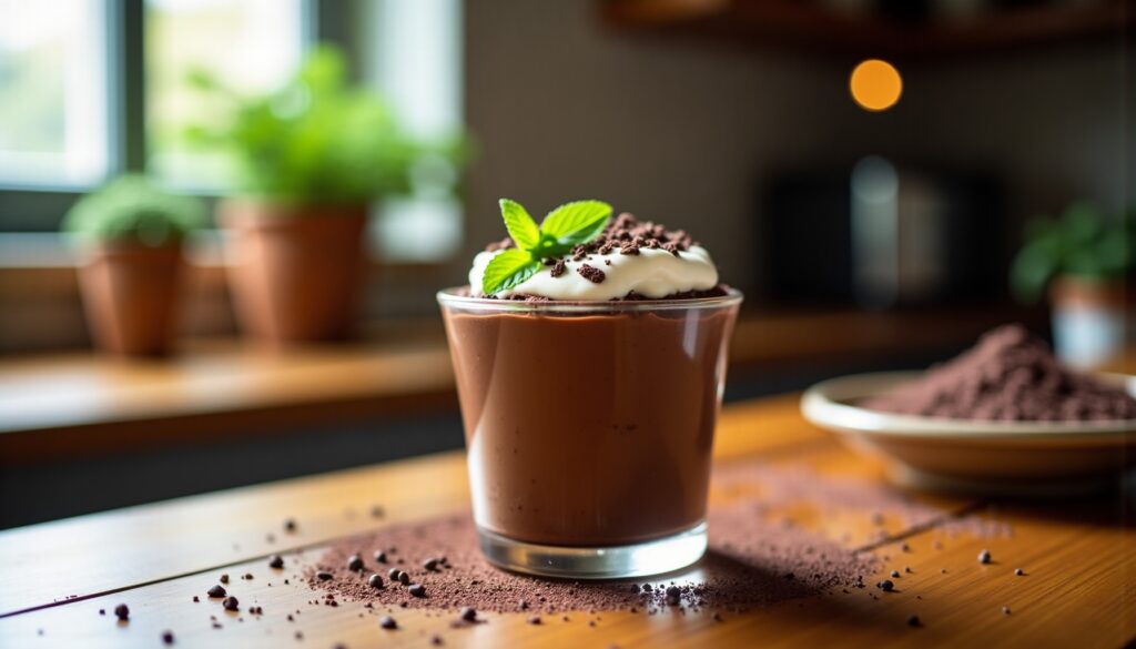 "Cette mousse au chocolat cache un secret irrésistible : un dessert sans cuisson"