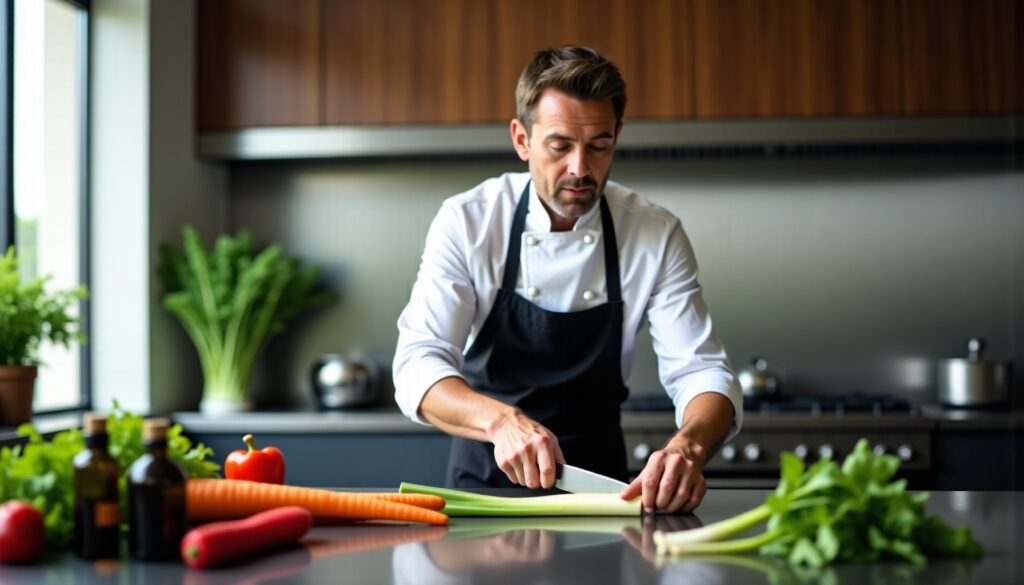 La technique express d'un chef 3 étoiles pour des poireaux sublimés en 3 minutes !