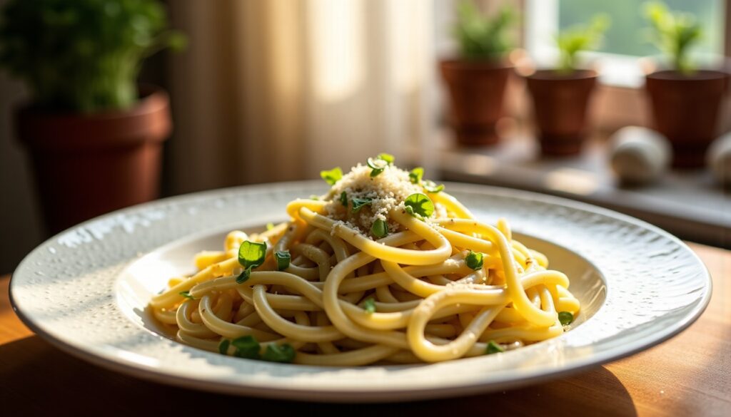 "Ces linguine aux poireaux révèlent un secret de saveurs inégalées (et crémeuses)"