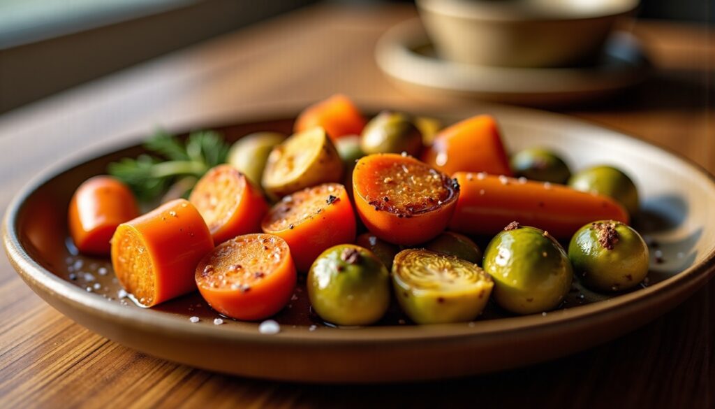 "Ces légumes rôtis au miel : l'astuce qui sublime vos repas d'hiver (et réchauffe les cœurs)"