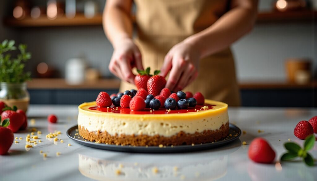 "Cheesecake sans cuisson : le secret pour un dessert prêt sans four (pendant votre sommeil)"