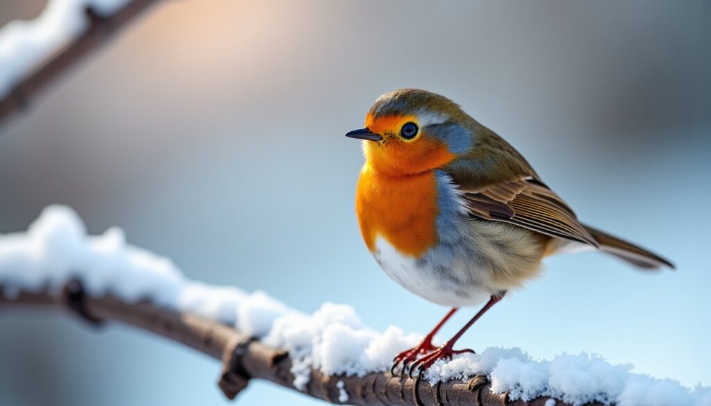Rouges-gorges : ces 2 aliments à moins de 5€ les attirent tout l'hiver !