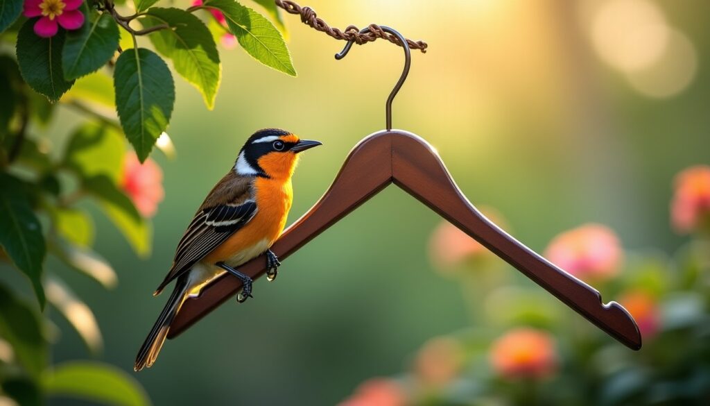 "Un cintre sauve des oiseaux : l'astuce inattendue des passionnés"