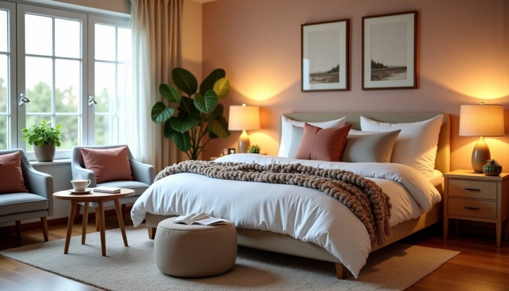 "Chambre cocooning : 7 astuces secrètes pour un espace incroyablement relaxant"