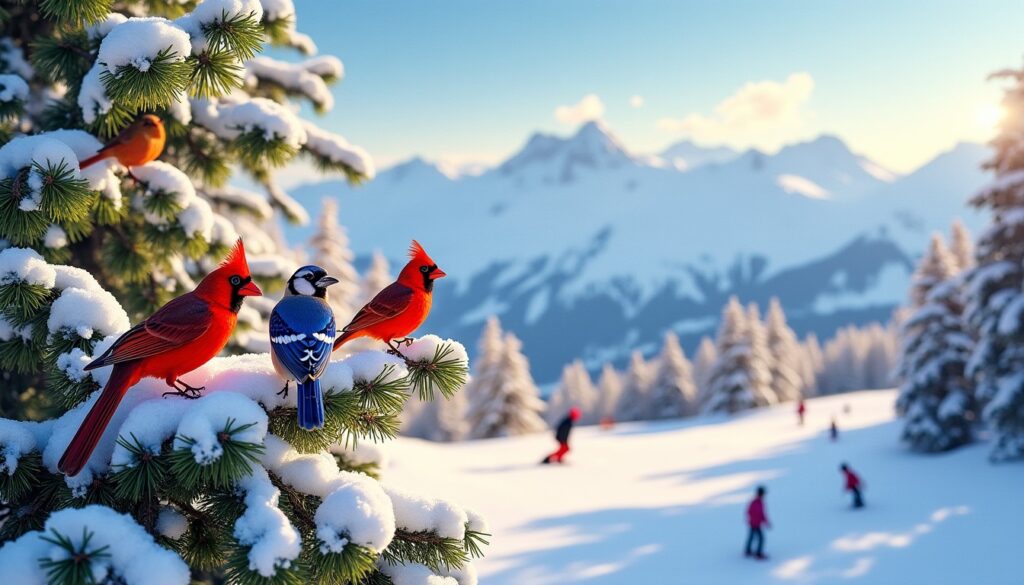 "Protection hivernale des oiseaux : l'astuce gratuite méconnue des stations de ski"