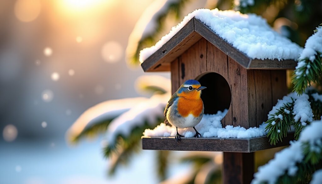 "Cet aliment à 5 centimes sauve les oiseaux en hiver : le secret des nichoirs réussis"
