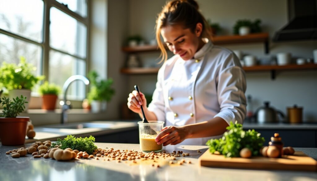 Cette astuce de sauce sans viande réinvente la texture : la surprise des noix